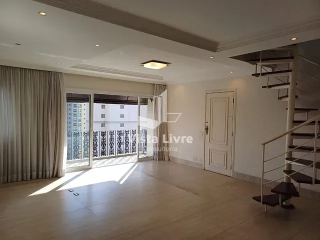 Cobertura / Penthouse com 230m² 3 quartos e 5 banheiros, à venda, no bairro Brooklin Paulista em São Paulo