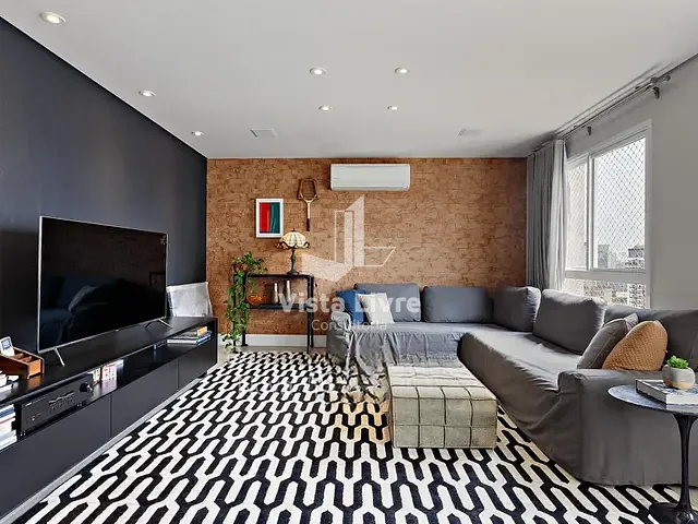 Apartamento com 210m² 3 quartos e 4 banheiros, à venda, no bairro Vila Olímpia em São Paulo