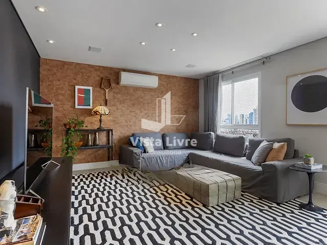 Apartamento com 210m² 3 quartos e 4 banheiros, à venda, no bairro Vila Olímpia em São Paulo