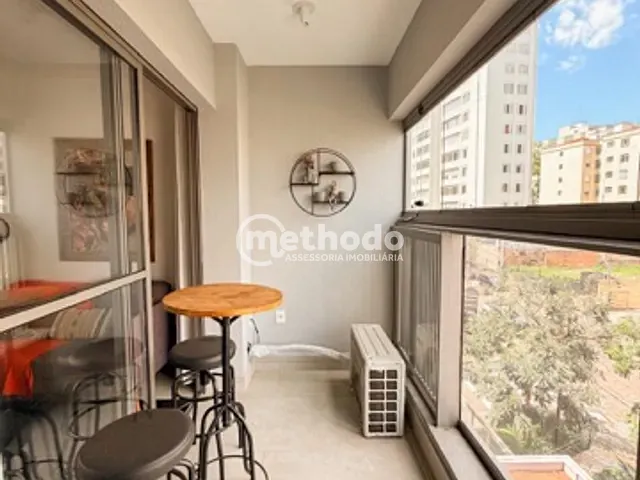 Apartamento com 40m² 1 quarto e 1 banheiro, à venda, no bairro Cambuí em Campinas