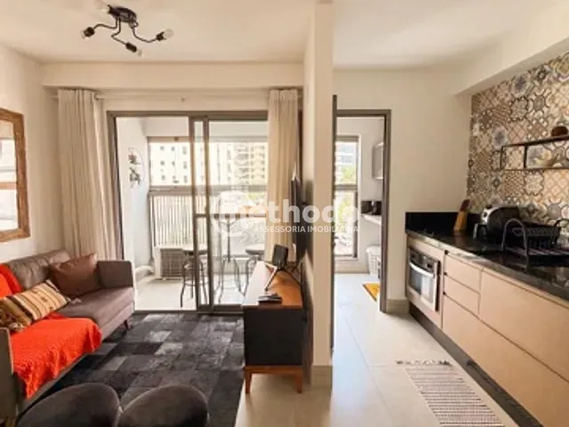 Apartamento com 40m² 1 quarto e 1 banheiro, à venda, no bairro Cambuí em Campinas
