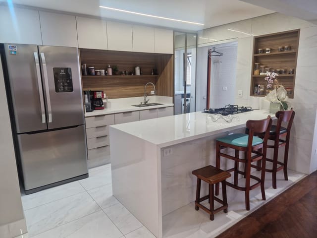 Apartamento 3 quartos e 3 banheiros, à venda, no bairro Barcelona em São Caetano do Sul
