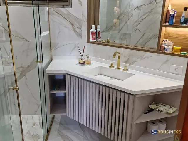 Apartamento 3 quartos e 3 banheiros, à venda, no bairro Barcelona em São Caetano do Sul