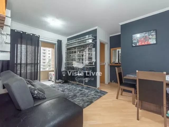 Apartamento com 40m² 1 quarto e 1 banheiro, à venda, no bairro Brooklin Paulista em São Paulo
