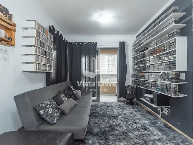 Apartamento com 40m² 1 quarto e 1 banheiro, à venda, no bairro Brooklin Paulista em São Paulo