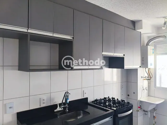 Apartamento com 42m² 2 quartos e 1 banheiro, para alugar, no bairro Residencial Parque da Fazenda em Campinas