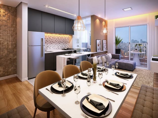 Foto do Apartamento - Apartamento à venda 2 Quartos 1 Vaga 49.72M² Penha São Paulo - SP | Inova Penha | Lares e Andares Imóveis