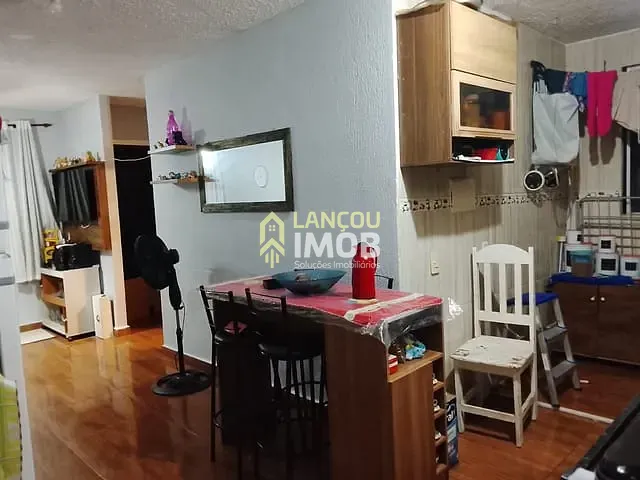 Apartamento 2 quartos e 1 banheiro, à venda, no bairro Conjunto Habitacional Jundiaí L em Jundiaí