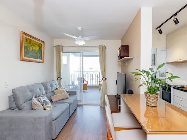 Apartamento com 66m² 2 quartos e 2 banheiros, à venda, no bairro Santo Amaro em São Paulo
