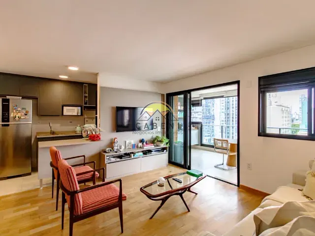 Apartamento com 71m² 1 quarto e 2 banheiros, à venda, no bairro Pinheiros em São Paulo