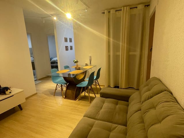 Foto do Apartamento - Lindo Apartamento Decorado e Mobiliado, 2 quartos, sala, cozinha, banho, 1 vaga coberta e demarcada, Lazer completo à venda, Vila Mariza, Lagoa Santa, MG | REALLE SOLUÇÕES IMOBILIÁRIAS INTEGRADAS