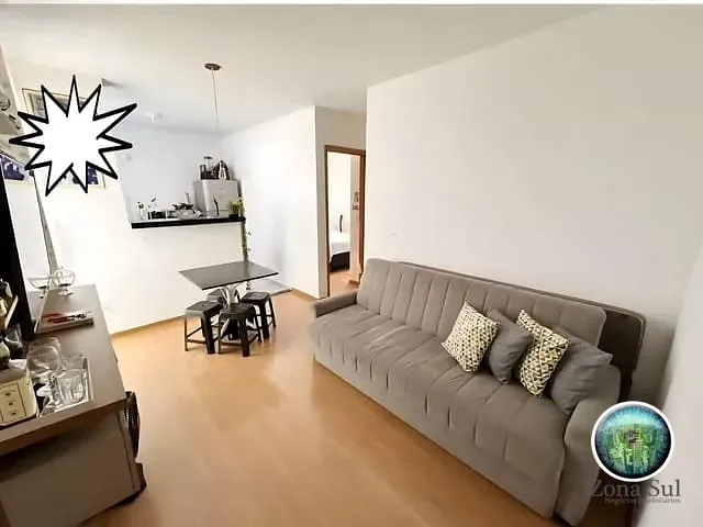 Apartamento 2 quartos e 1 banheiro, à venda, no bairro Vila Guilherme em Votorantim