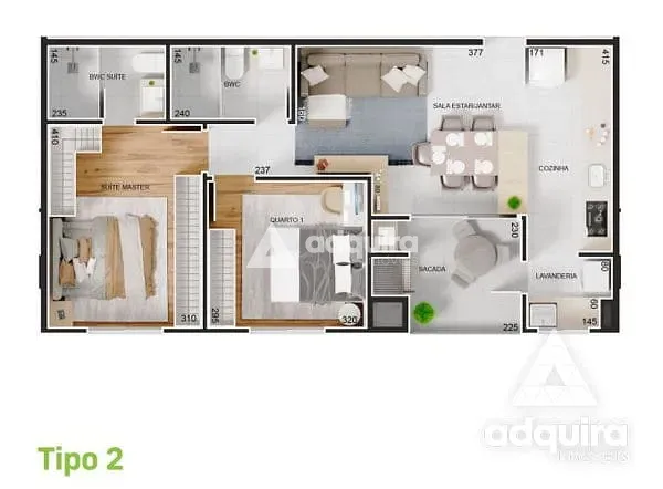 Apartamento, 2 quartos, 73 m² - Foto 15
