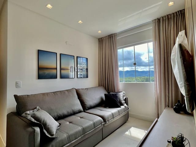 Apartamento com 60m² 2 quartos e 2 banheiros, à venda, no bairro Perequê em Porto Belo