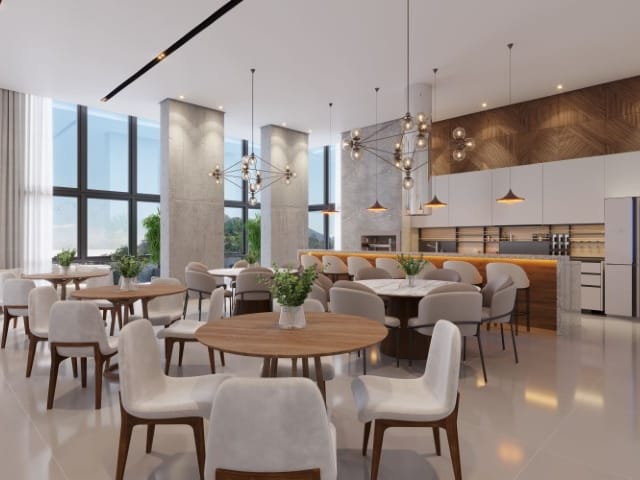 Apartamento com 120m² 3 quartos e 4 banheiros, à venda, no bairro Perequê em Porto Belo