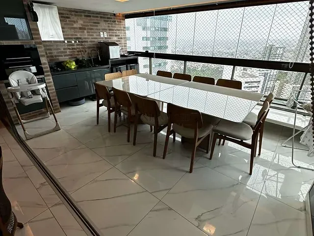 Apartamento 4 quartos e 5 banheiros, à venda, no bairro Monteiro em Recife
