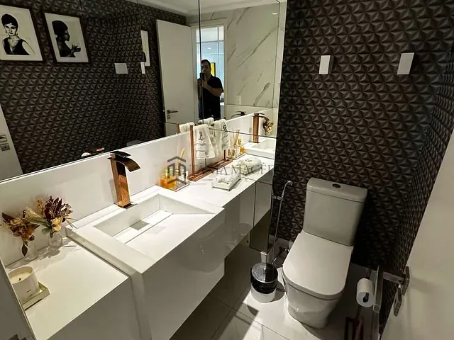 Apartamento 4 quartos e 5 banheiros, à venda, no bairro Monteiro em Recife