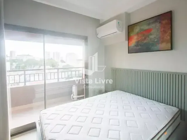 Apartamento com 27m² 1 quarto e 1 banheiro, à venda, no bairro Santo Amaro em São Paulo