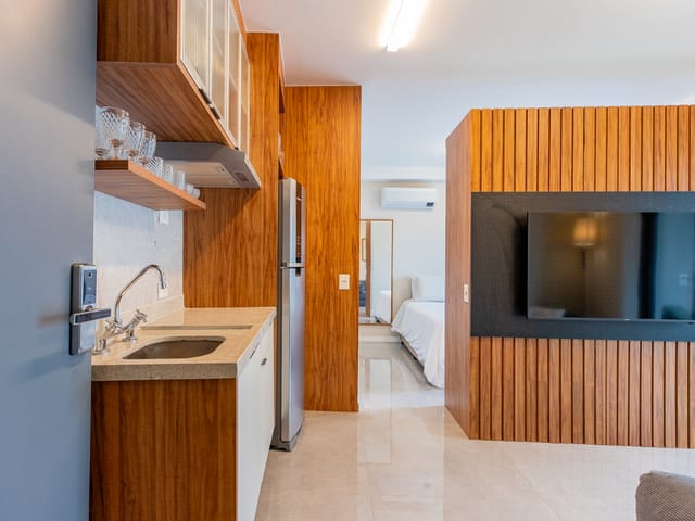 Apartamento com 42m² 1 quarto e 1 banheiro, à venda, no bairro Moema em São Paulo
