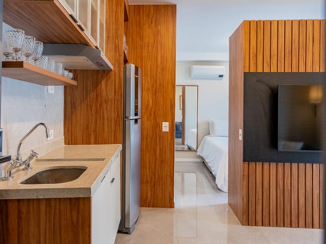 Apartamento com 42m² 1 quarto e 1 banheiro, à venda, no bairro Moema em São Paulo