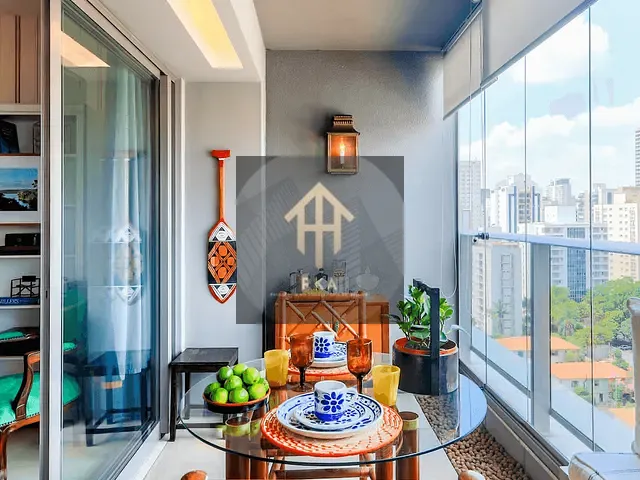 Apartamento 1 quarto e 1 banheiro, à venda, no bairro Brooklin Paulista em São Paulo