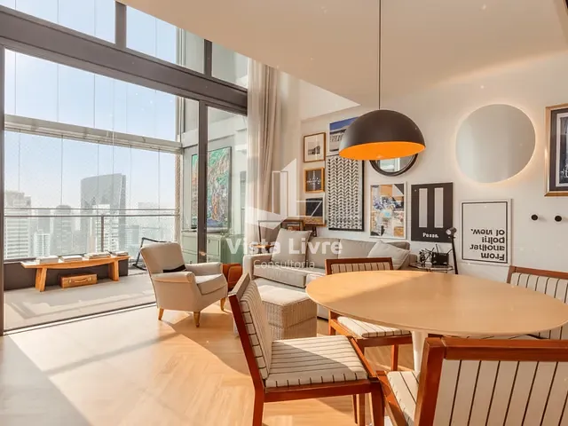 Apartamento com 67m² 1 quarto e 2 banheiros, à venda, no bairro Vila Nova Conceição em São Paulo