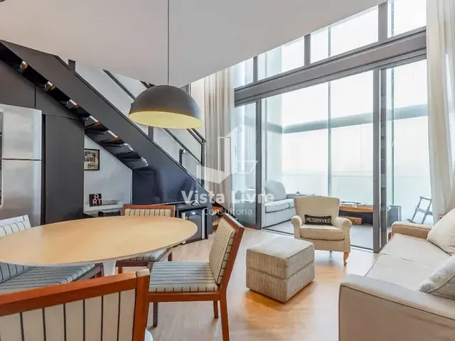 Apartamento com 67m² 1 quarto e 2 banheiros, à venda, no bairro Vila Nova Conceição em São Paulo