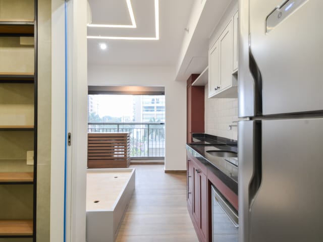 Apartamento com 21m² 1 quarto e 1 banheiro, à venda, no bairro Moema em São Paulo