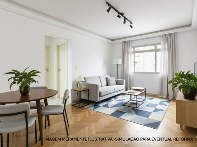 Apartamento com 42m² 1 quarto e 1 banheiro, à venda, no bairro Vila Madalena em São Paulo