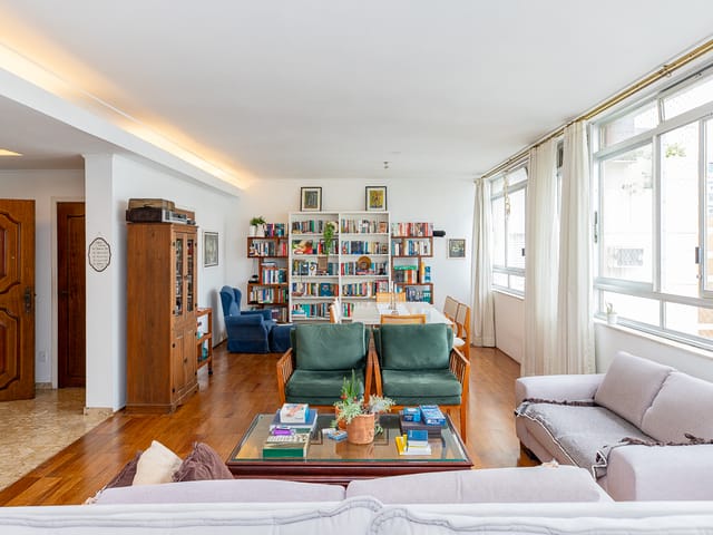 Apartamento com 301m² 4 quartos e 4 banheiros, à venda, no bairro Higienópolis em São Paulo