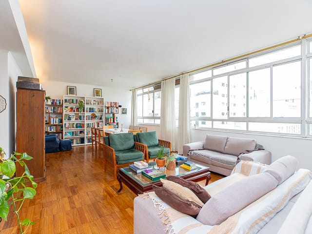 Apartamento com 301m² 4 quartos e 4 banheiros, à venda, no bairro Higienópolis em São Paulo