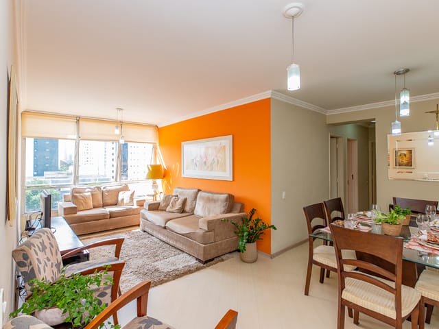 Apartamento com 107m² 3 quartos e 3 banheiros, à venda, no bairro Brooklin em São Paulo