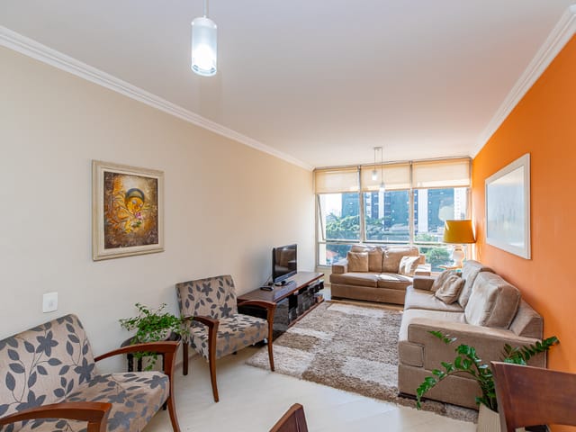 Apartamento com 107m² 3 quartos e 3 banheiros, à venda, no bairro Brooklin em São Paulo