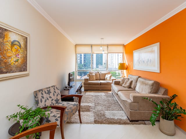 Apartamento com 107m² 3 quartos e 3 banheiros, à venda, no bairro Brooklin em São Paulo