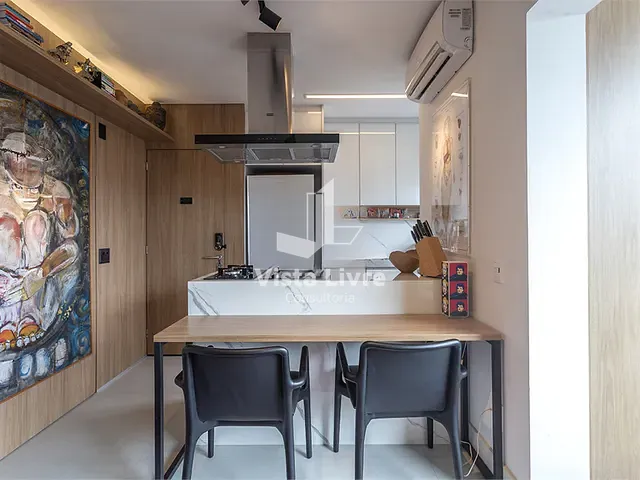 Apartamento com 43m² 1 quarto e 1 banheiro, à venda, no bairro Pinheiros em São Paulo