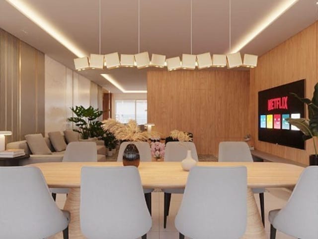 Apartamento com 182m² 4 quartos e 5 banheiros, à venda, no bairro Meia Praia em Itapema
