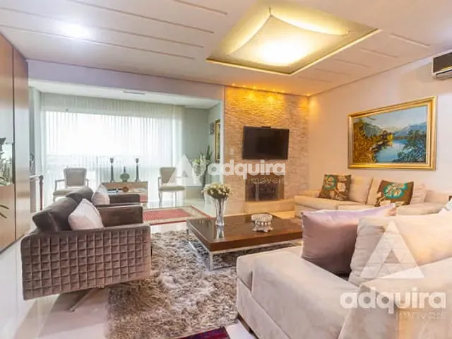 Cobertura / Penthouse com 474m² 3 quartos e 4 banheiros, à venda, no bairro Estrela em Ponta Grossa