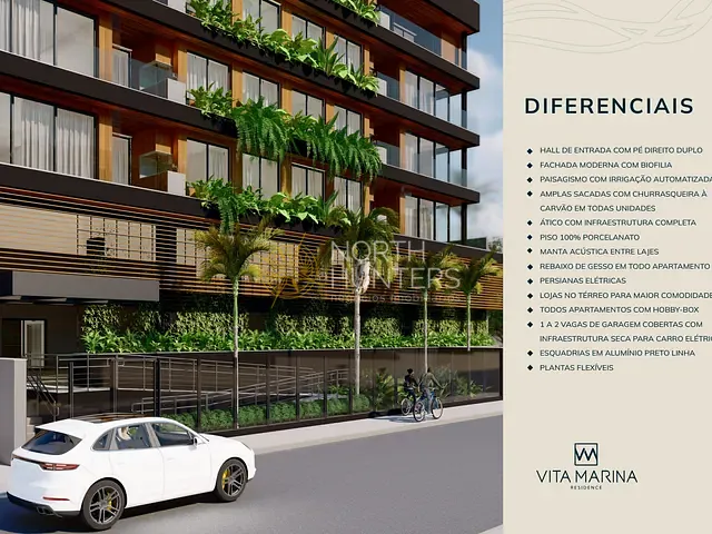 Apartamento 2 quartos e 2 banheiros, à venda, no bairro Cachoeira do Bom Jesus em Florianópolis