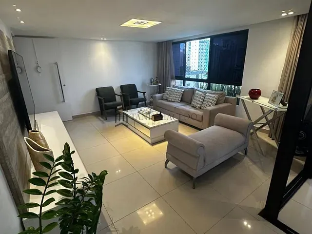 Apartamento 4 quartos e 3 banheiros, à venda, no bairro Graças em Recife