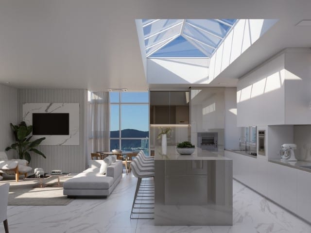 Apartamento com 342m² 4 quartos e 5 banheiros, à venda, no bairro Centro em Balneário Camboriú