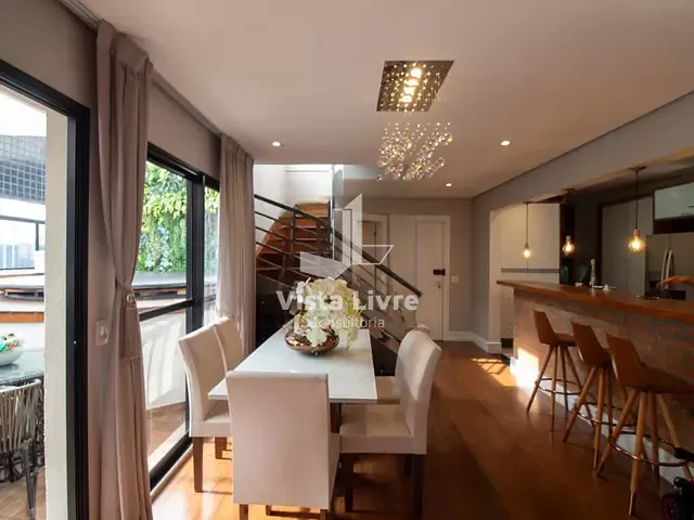 Apartamento com 181m² 3 quartos e 3 banheiros, à venda, no bairro Santo Amaro em São Paulo