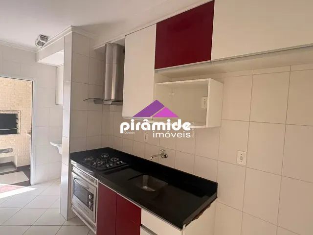 Apartamento com 72m² 2 quartos e 2 banheiros, para alugar, no bairro Parque Residencial Aquarius em São José dos Campos