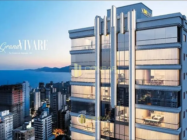 Apartamento com 160m² 3 quartos e 4 banheiros, à venda, no bairro Centro em Itapema