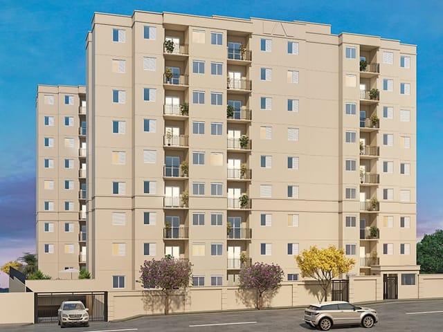 Foto do Apartamento - Apartamento à venda 2 Quartos 1 Vaga 49.14M² Campo Limpo São Paulo - SP | Lares e Andares Imóveis
