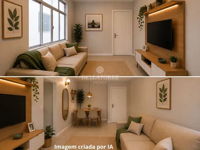Apartamento 1 quarto e 1 banheiro, à venda ou para alugar, no bairro Alto em Teresópolis