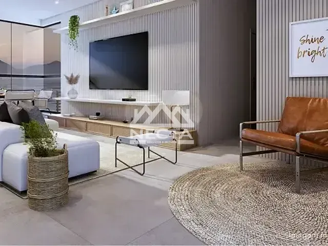 Apartamento com 81m² 3 quartos e 2 banheiros, à venda, no bairro Praia das Palmeiras em Caraguatatuba