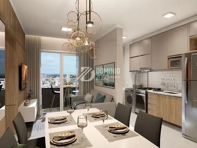 Apartamento 2 quartos e 2 banheiros, à venda, no bairro Santa Marta em Uberaba