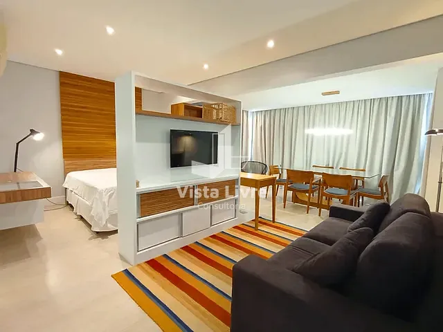 Apartamento com 54m² 1 quarto e 1 banheiro, à venda, no bairro Vila Nova Conceição em São Paulo