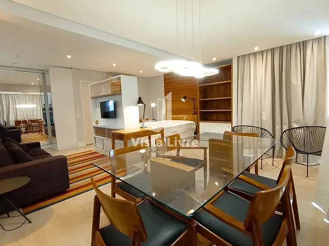 Apartamento com 54m² 1 quarto e 1 banheiro, à venda, no bairro Vila Nova Conceição em São Paulo