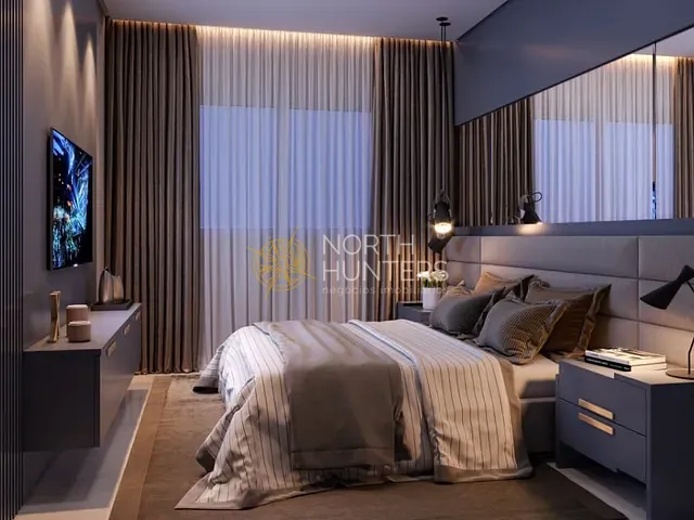 Apartamento 2 quartos e 2 banheiros, à venda, no bairro morretes em Itapema